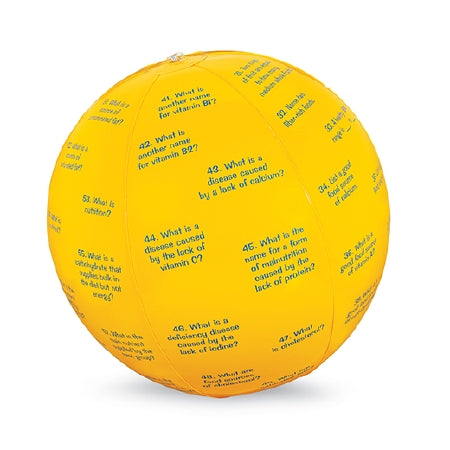 Nasco Teaching Aid Nasco Nutrition Facts Toss - Up Ball