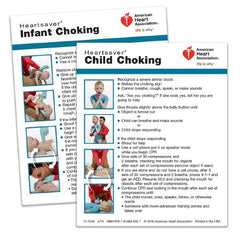 Worldpoint ECC Wallet Card American Heart Association Heartsaver Child & Infant Choking Wallet Card AHA