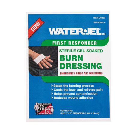 Water Jel Burn Dressing Water-Jel 2 X 6 Inch Rectangle Sterile