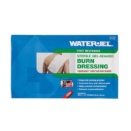 Water Jel Burn Dressing Water-Jel® First Responder 8 X 18 Inch Rectangle Sterile