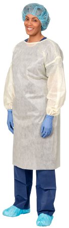 Precept Medical Products Protective Procedure Gown Precept® X-Large Yellow NonSterile AAMI Level 2 Disposable