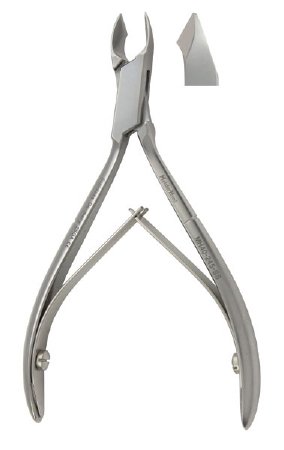 Miltex Cuticle Nipper Milltex© Convex Jaws 4 Inch Stainless Steel - M-1071212-1885 - Each