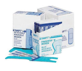 Honeywell Safety Products Adhesive Strip Swift 1-1/2 X 3 Inch Fabric Knuckle Blue Sterile