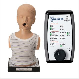 Simulaids Child Heart / Lung Sounds 11 lbs.