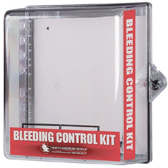 North American Rescue Public Access Bleeding Control Clear Wall Case 16 X 16 X 8 Inch