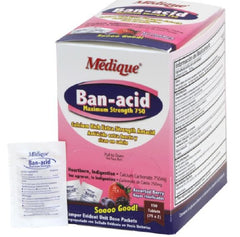 Medique Products Antacid Ban-Acid® 750 mg Strength Chewable Tablet 100 per Bottle