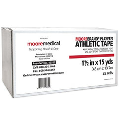 Athletic Tape McKesson 1-1/2 Inch X 15 Yard White NonSterile