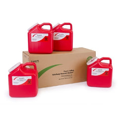 Sharps Compliance Mailback Sharps Container TakeAway® Recovery System 2 Gallon Red Base / Translucent Petals Vertical Entry