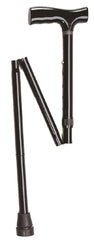 Fabrication Enterprises Folding Cane Fabrication Enterprises Aluminum 33 to 37 Inch Height Black