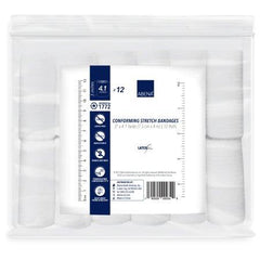 Abena North America Conforming Bandage Abena® Cotton 1-Ply 3 Inch X 4-1/10 Yard Roll Shape NonSterile