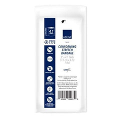 Abena North America Conforming Bandage Abena® Cotton 1-Ply 3 Inch X 4-1/10 Yard Roll Shape Sterile