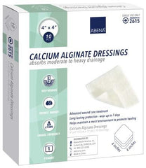 Abena North America Calcium Alginate Dressing Abena® 4 X 4 Inch Square Calcium Alginate Sterile