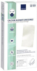 Abena North America Calcium Alginate Dressing Abena® 4 X 8 Inch Rectangle Calcium Alginate Sterile