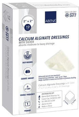 Abena North America Silver Calcium Alginate Dressing Abena® 2 X 2 Inch Square Sterile