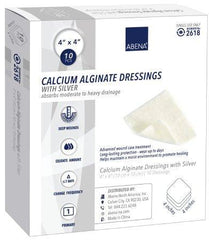 Abena North America Silver Calcium Alginate Dressing Abena® 4 X 4 Inch Square Sterile