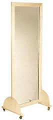 Fabrication Enterprises Mobile Mirror 22 X 24 X 60 Inch