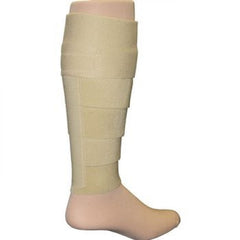 Patterson Medical Supply Compression Wrap with Liner JOBST® FarrowWrap® Leg Medium Tan Stocking: Open Toe, Liner: Closed Toe