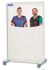 Wolf X-Ray Mobile X-Ray Shield Clear-Pb 25 X 49 X 75 Inch
