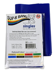 Fabrication Enterprises Exercise Resistance Band CanDo® Blue 5 Inch X 5 Foot Heavy Resistance