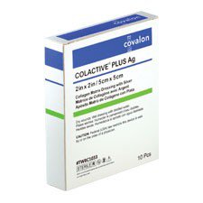 Hartmann Silver Collagen Dressing ColActive® Plus Ag 2 X 2 Inch Square Sterile