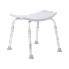 Bath Bench McKesson Without Arms Aluminum Frame Without Backrest 19-1/4 Inch Seat Width