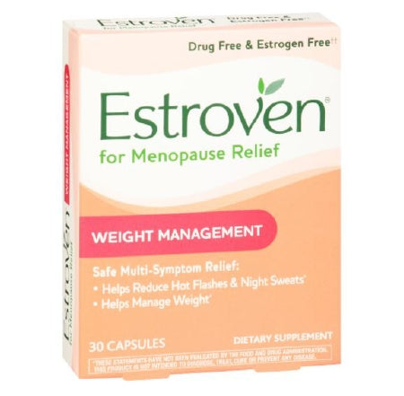 I Health Inc Dietary Supplement for Menopause Estroven® Black Cohosh Root Extract 40 mg Strength Capsule 30 per Box