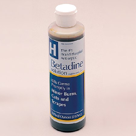 Emerson Healthcare Prep Solution Betadine® 4 oz. Bottle 10% Strength Povidone-Iodine NonSterile