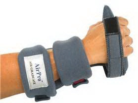 Alimed Air Graduate Wrist / Hand Splint OCSI AirPro™ Fabric Left or Right Hand Blue One Size Fits Most