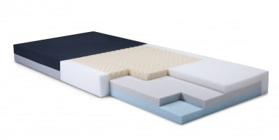 Graham-Field Bed Mattress Comfort 500 Series Pressure Redistribution Type 7 X 42 X 84 Inch