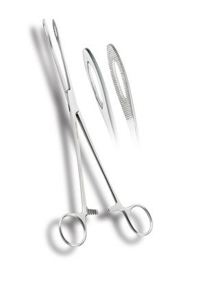 Cooper Surgical Uterine Polyp Forceps Euro-Med® Foerster 10 Inch Length Straight - M-1075118-3757 - Each