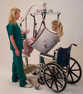 Ez Way Inc Patient Lift Deluxe Sling 3X-Large 1,000 lbs. Weight Capacity