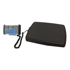 Health O Meter Floor Scale Health O Meter® Digital LCD Display 500 lbs. Capacity Black / Gray AC Adapter / Battery Operated