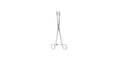 V. Mueller Sponge Forceps Foerster 9-3/4 Inch Length Ring Handle Straight - M-1075814-3015 - Each