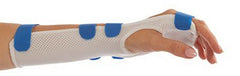 Fabrication Enterprises Soft Splint Orfit® Natural NS 1/8 X 18 X 24 Inch Thermoplastic with Non-Stick Coating White