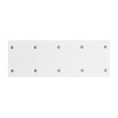 Fabrication Enterprises Soft Splint Orfit® Natural NS 1/8 X 18 X 24 Inch Thermoplastic with Non-Stick Coating White