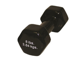 Fabrication Enterprises Dumbbell Hexagon Heads CanDo® 8 lbs.