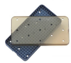 V. Mueller Instrument Tray with Lid Microsurgical 1-1/2 X 6 X 10 Inch - M-1076310-3147 - Each