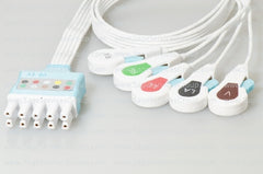 Sage Services Group Lead Set 0.9 Meter, 5-Leads, Disposable For Vital Signs Monitor
