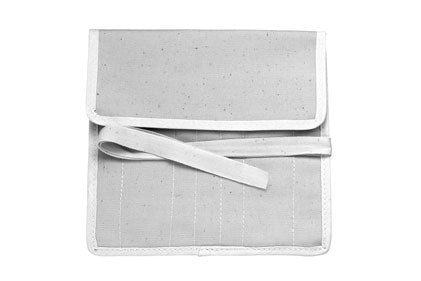 Miltex Canvas Instrument Wrap/Roll 40 X 45 cm, Medium, White/Gray - M-1077001-2317 - Each