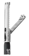 V. Mueller Laparoscopic Grasper V. Mueller® Raptor Jaw / Long Contoured Jaws with 2 Teeth 32 cm Shaft Length 5 mm Shaft Diameter - M-1077596-3725 - Each