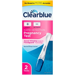 Procter & Gamble Rapid Test Kit Clearblue® Home Test Device hCG Pregnancy Test Urine Sample 2 Tests