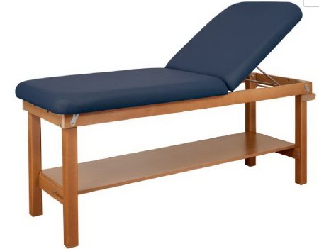 Oakworks Treatment Table Power Line™ Fixed Height, Adjustable Backrest 500 lbs. Weight Capacity
