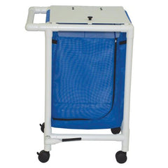 MJM International Single Hamper with Bag 4 Casters 25.71 gal. - M-1077958-1613 - Each