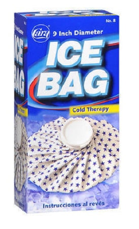 Cara Inc English Style Ice Bag Cara® General Purpose One Size Fits Most 9 Inch Diameter Fabric / Rubber Reusable