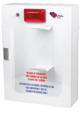 HeartStation AED WALL RESCUE CS W/SECURI DS