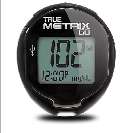 Nipro Diagnostics Blood Glucose Meter True Metrix™ Go 4 Second Results Stores Up To 500 Results , 7 , 14 , and 30 Day Averaging No Coding Required