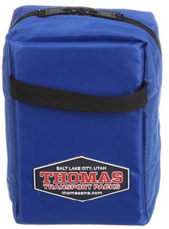 Thomas Transport Packs / EMS Drug Case Narc Box Blue 5 X 8 X 2-1/2 Inch - M-1078612-1812 - Each