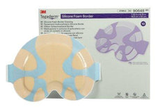 3M Silicone Foam Dressing 3M™ Tegaderm™ 7-1/4 X 8-3/4 Inch Sacral Silicone Adhesive with Border Sterile