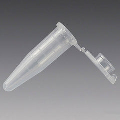 Globe Scientific Microcentrifuge Tube Round Bottom Plain 2 mL Without Color Coding Snap Cap Polypropylene Tube