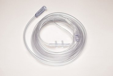 Sun Med ETCO2 Nasal Sampling Cannula with O2 Delivery Adult Straight Prong / NonFlared Tip